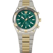 Versace VESO00622 Mens Watch Sporty Greca Chrono 46mm 5ATM 