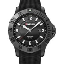 Wenger 01.0641.134 Seaforce diver Mens Watch 43mm 20ATM