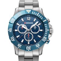 Wenger 01.0643.119 Seaforce diver-Chronograph Mens Watch 43mm 20ATM