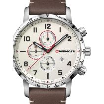 Wenger 01.1543.113 Attitude Chronograph Mens Watch 44mm 10ATM