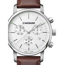 Wenger 01.1743.101 Urban Classic Chronograph Mens Watch 44mm 10 ATM