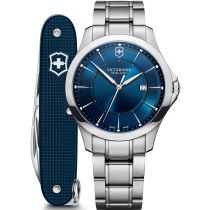 Victorinox 241910.1 Alliance set with knife Mens Watch 40mm 10ATM