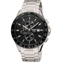 Boccia 3751-02 men`s watch Chronograph titanium Mens Watch 43mm 10ATM