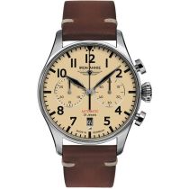 Iron Annie 5122-5 Flight Controll Automatic Chronograph Mens Watch 42 mm