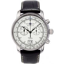 Zeppelin 7690-1 100 years Chronograph Mens Watch 43mm 10ATM