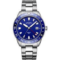Rotary GB05108/05 Henley GMT Mens Watch 41mm 10ATM