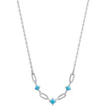 ANIA HAIE N033-03H Into the Blue Ladies Necklace, adjustable