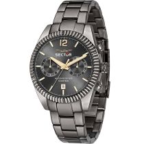 Sector R3253240001 series 240 dual time Mens Watch 41mm 5ATM