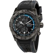 Sector R3271635001 Diving Team Chronograph Mens Watch 45mm 30ATM