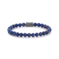 Rebel & Rose Bracelet Lapis Lazuli 925 RR-6S002-S-L
