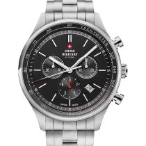 Swiss Military SM34081.01 Chronograph Mens Watch 42mm 10ATM
