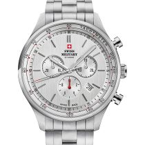 Swiss Military SM34081.02 Chronograph Mens Watch 42mm 10ATM