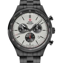 Swiss Military SM34081.05 Chronograph Mens Watch 42mm 10ATM