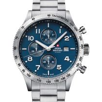 Swiss Military SM34084.02 Chronograph Mens Watch 42 mm 10ATM