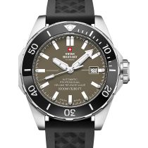 Swiss Military SMA34092.08 Automatic Diver Mens Watch 45mm 100ATM