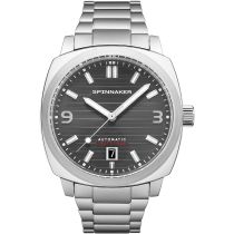 Spinnaker SP-5073-11 Hull Automatic Mens Watch 42mm 10ATM
