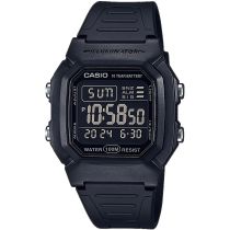 Casio W-800H-1BVES Collection Mens Watch 37mm 10ATM