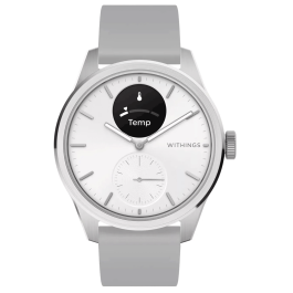 Withings ScanWatch Nova Bleue 43mm – Montre Connectée Hybride, Acier, 10ATM, ECG