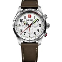 Wenger 01.0543.109 Mens Watch Terragraph Chrono 43mm 10ATM