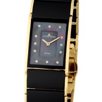Jacques Lemans 1-1940J Dublin Ceramic Ladies Watch 24 x 28 mm