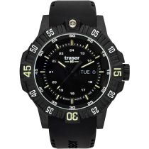 Traser H3 110723 P99 Q Tactical Black Mens Watch 46mm 20ATM