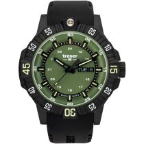 Traser H3 110727 P99 Q Tactical Green Mens Watch 46mm 20ATM