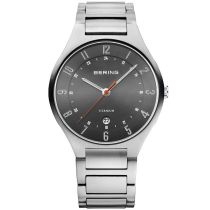 Bering 11739-772 Titanium Mens Watch 39mm 5 ATM