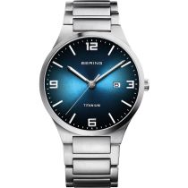 Bering 15240-777 Men's Titanium Mens Watch 40mm 5ATM