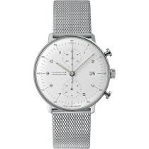 Junghans 27400346 Mens Watch Max Bill Chronoscope 40mm 5ATM 