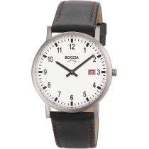 Boccia 3662-01 Mens Watch Titanium 37mm 5ATM