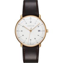 Junghans 41787202 Mens Watch Max Bill Quarz 38mm 5ATM 