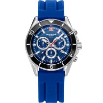 Swiss Alpine Military 7034.9836 Mens Watch Sierra Chronograph 43mm 10ATM