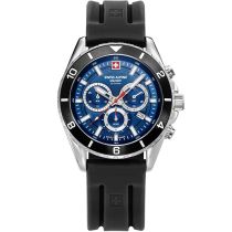 Swiss Alpine Military 7034.9839 Mens Watch Sierra Chronograph 43mm 10ATM