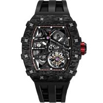 Tsar Bomba TB8209CF-01 Mens Watch Elementar Carbon Fiber Automatic 44mm 5ATM 