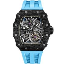 Tsar Bomba TB8209CF-04 Mens Watch Elementar Carbon Fiber Automatic 44mm 5ATM 