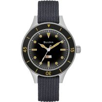 Bulova 98A266 Mil-Ships-W-2181 Automatic Mens Watch 41mm 20ATM