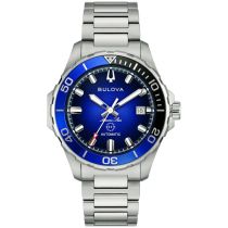 Bulova 98B466 Mens Watch Marine Star Automatic 41mm 20ATM 