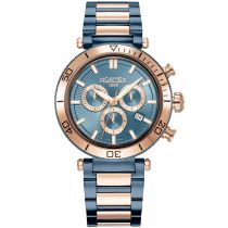 Roamer 994837 49 45 20 Mens Watch Toscana Chronograph 43mm 5ATM