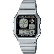 Casio A130WE-1AEF Mens Watch Vintage Collection 34mm 1ATM 