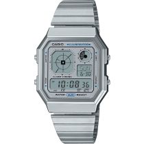 Casio A130WE-7AEF Mens Watch Vintage Collection 34mm 1ATM 