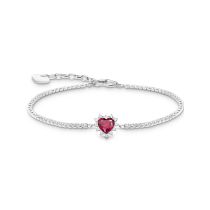 Thomas Sabo A2188-013-10-L19V heart bracelet romance silver