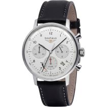 Bauhaus 2086-1 Mens Watch Dessau Solar Chrono 41mm 5ATM