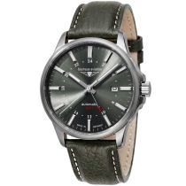 Bauhaus 2868-4 Mens Watch Aviation GMT Automatic Titanium 42mm 10ATM