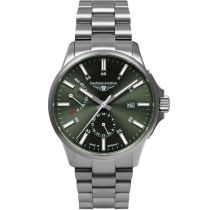 Bauhaus 2860M-4 Mens Watch Aviation Automatic Titanium 42mm 10ATM