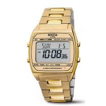 Boccia 3738-08 Mens Watch Titanium Digital Chronograph 37mm 5ATM