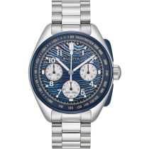 Bulova 98A329 Mens Watch Lunar Pilot Chrono Thiago Rosinhole Budii Limited 43,5mm 5ATM