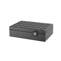Paul Design 20110 Collector Watch Box [10] Black Apricot