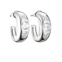 Thomas Sabo CR759-051-14 Hoop earrings with white zirconia stones 20,0 mm Ladies