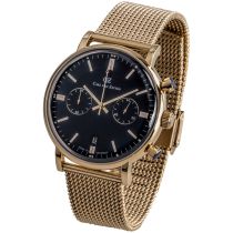 Carl von Zeyten CVZ0037GBLM Mens Watch Bühlot Chronograph 44mm 3ATM