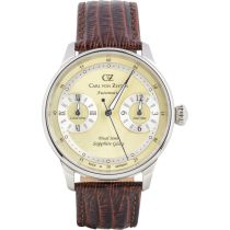 Carl von Zeyten CVZ0086CRS Mens Watch Schönmünzach Automatic GMT Limited Edition 43mm 3ATM
